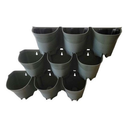 Porta Macetas X3 Para Jardin Vertical Castelgarden