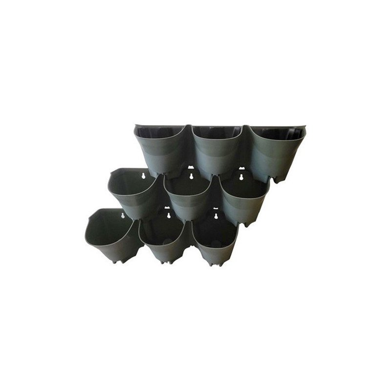 Porta Macetas X3 Para Jardin Vertical Castelgarden