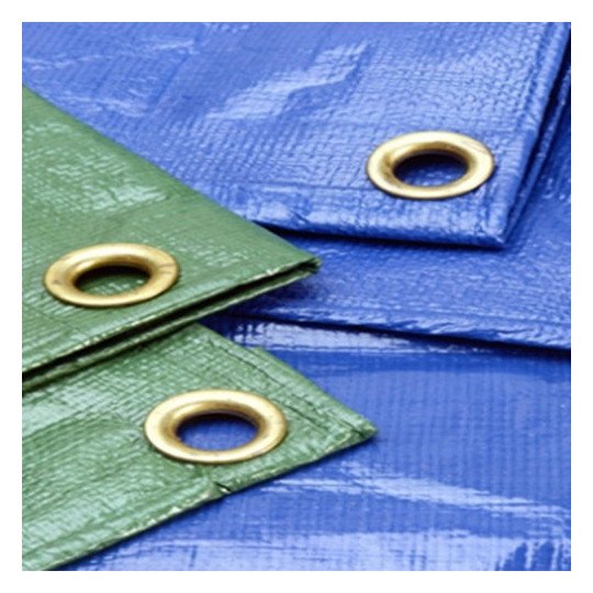 Rafia Lona Cubre Cerco 2x50m Verde Ojal Aluminio Borde Nylon