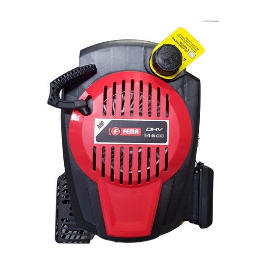 Motor Fema 146cc 4hp Eje Vertical Para Cortadora De Cesped