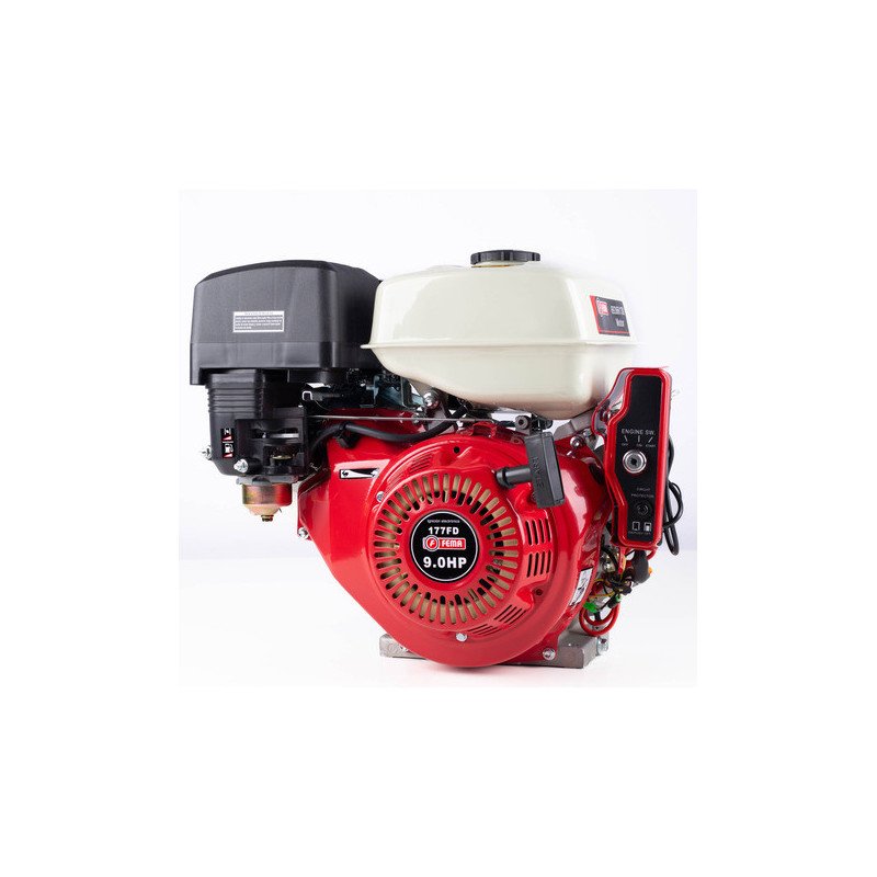 Motor Horizontal Naftero Fema 9,0 Hp Arranque Eléctrico
