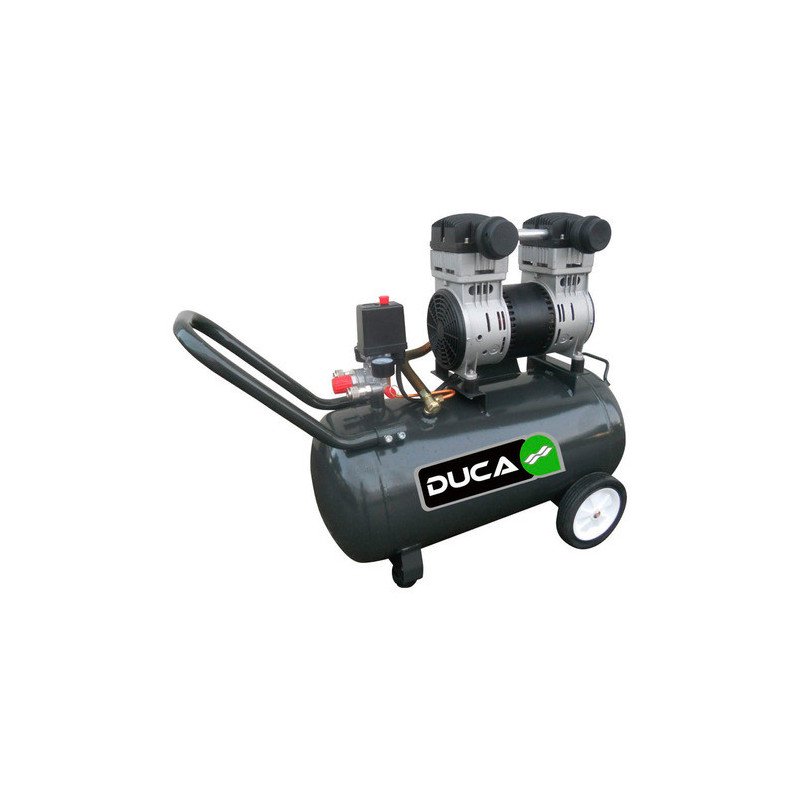 Compresor de aire Carter Seco 50 lts 2hp - 2 Salidas marca Duca