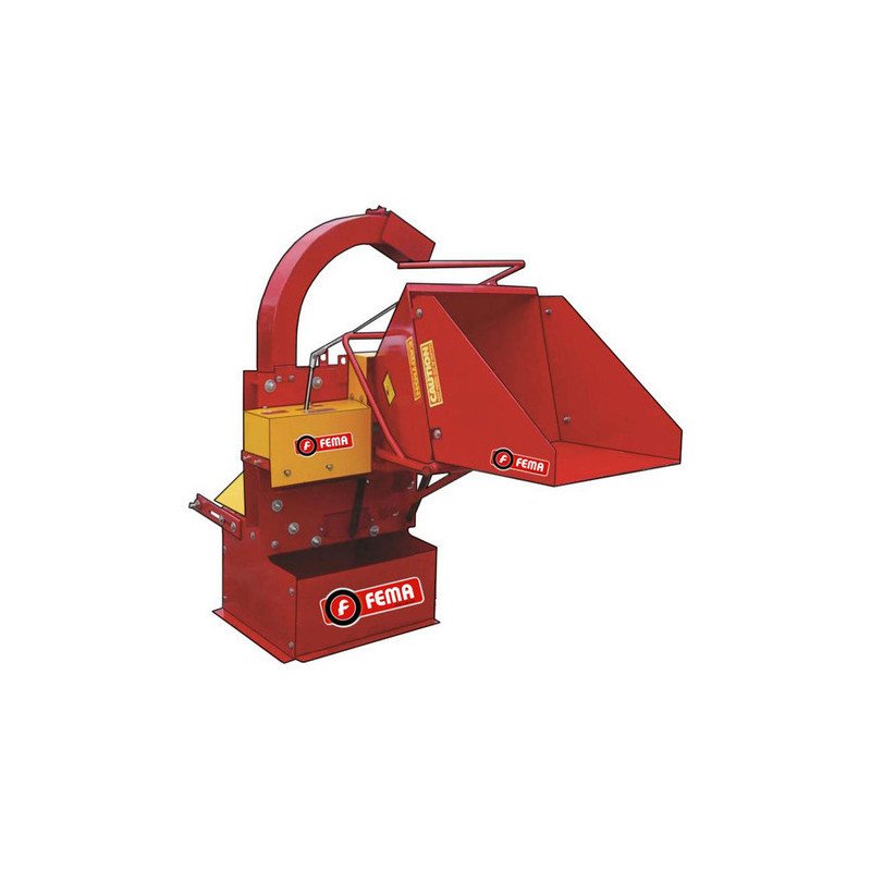 Trituradora Chipeadora De Ramas Fema P / Tractor Capacidad 4