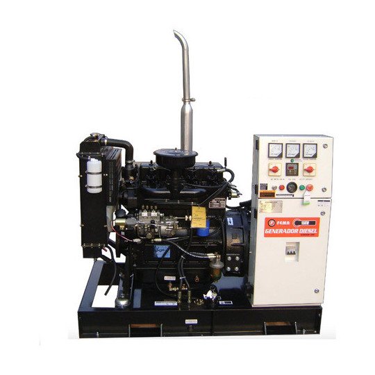 Generador Fema 30kw 40,8kva 380v Abierto Electricidad