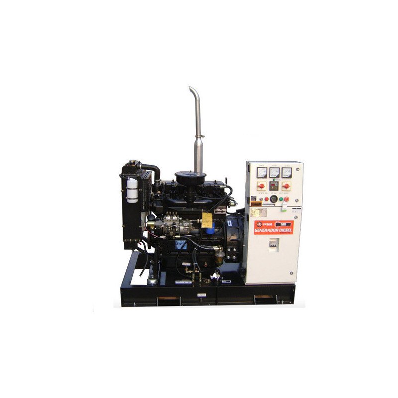 Generador Fema 30kw 40,8kva 380v Abierto Electricidad