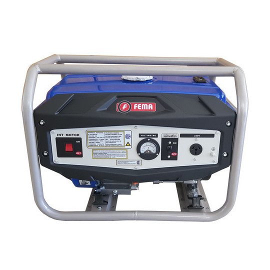 Generador Eléctrico Fema 2600 2.5kva 2200w 220v 6.5hp Ohv