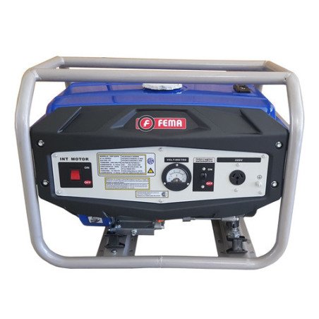 Generador Eléctrico Fema 2600 2.5kva 2200w 220v 6.5hp Ohv