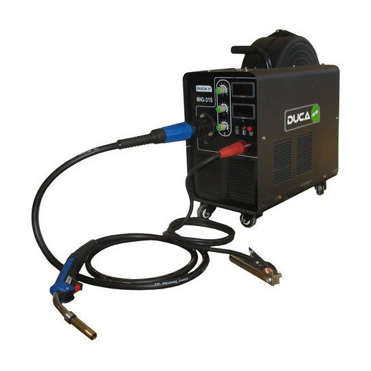Soldadora Duca Mig 315 Con Y Sin Gas P / Alambre 0.8 A 1.2mm