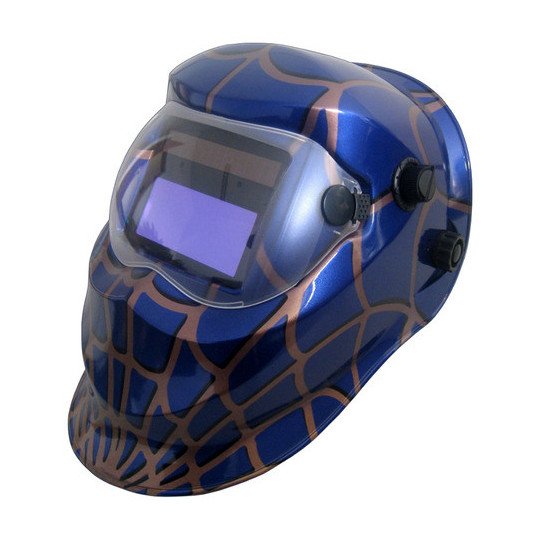 Máscara Automatica Soldar Visor 92x42 Careta Araña Soldador