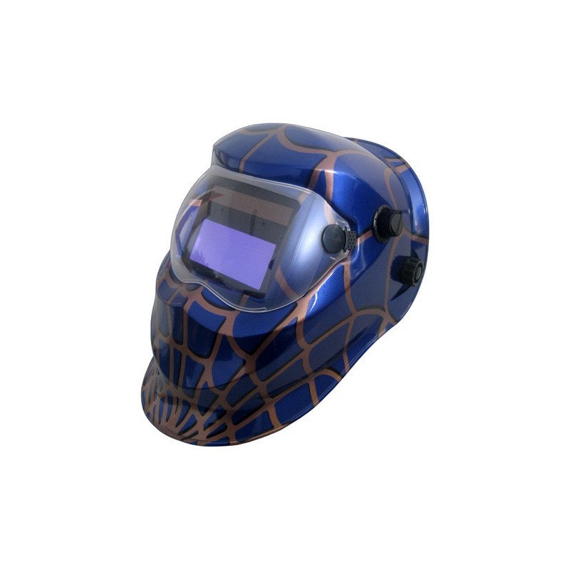 Máscara Automatica Soldar Visor 92x42 Careta Araña Soldador