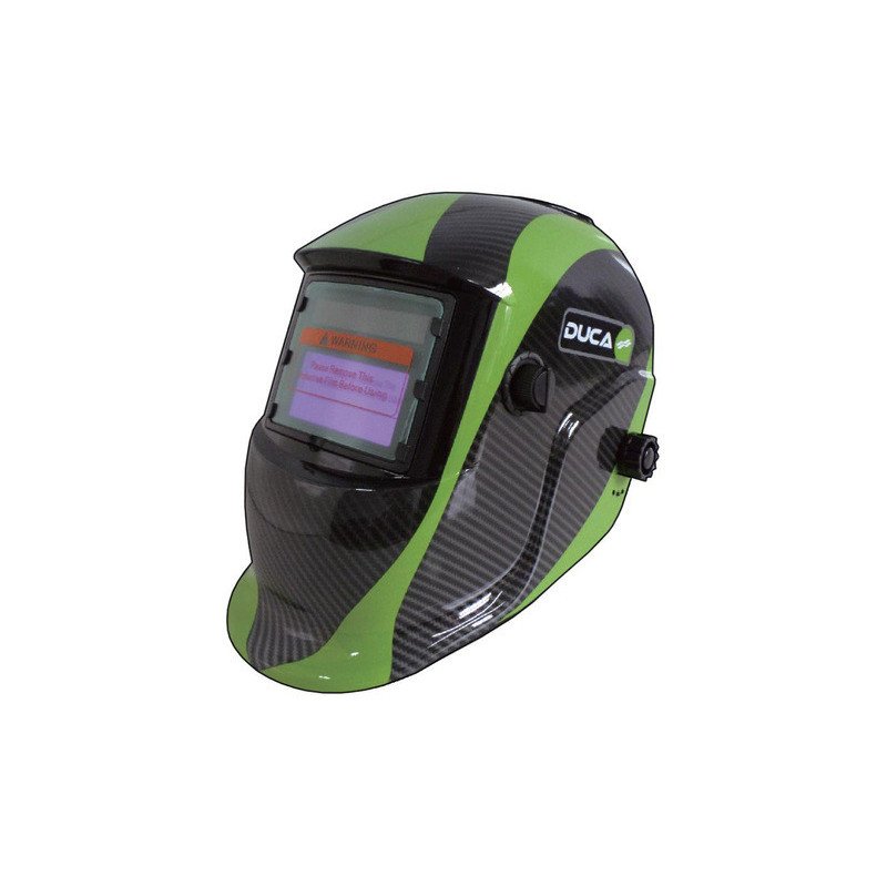 Máscara Automatica Visor 92x42 Duca Careta Soldador Soldar