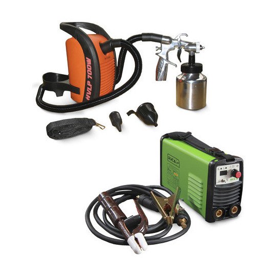 Soldadora Inverter Duca Sp 160 + Maquina De Pintar 700w