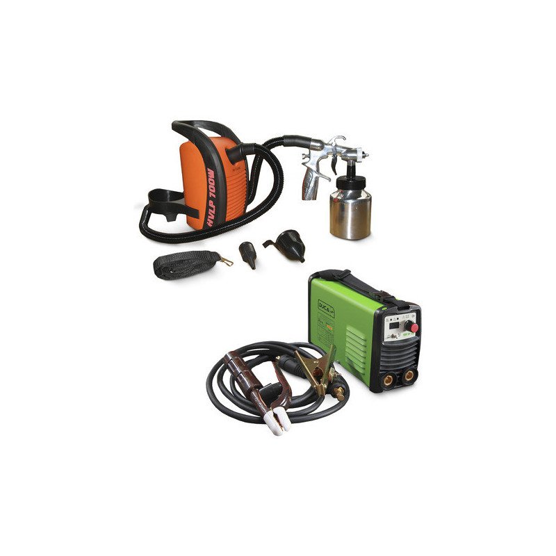 Soldadora Inverter Duca Sp 160 + Maquina De Pintar 700w