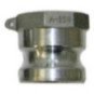 Acople Rapido 4 Pul Macho Rosca Hembra Aluminio Tipo A 104mm