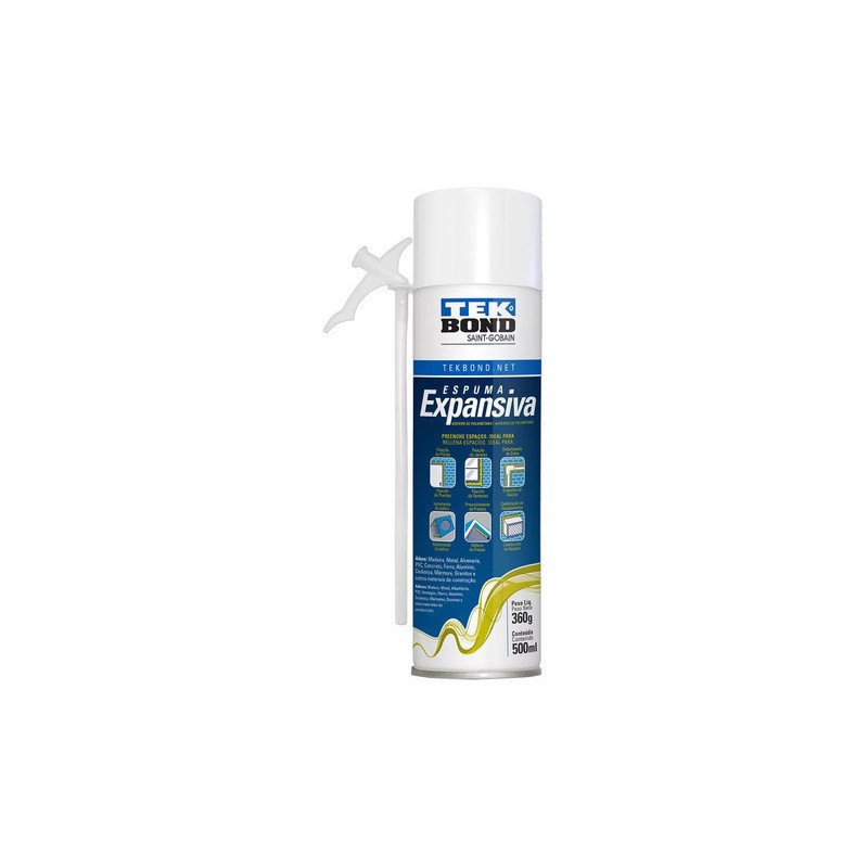 Sellador Adhesivo Expansiva Poliuretano 300ml 230g Tekbond