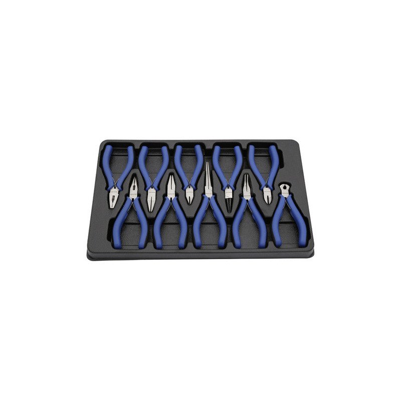 Juego Set 10 Pinzas Y Alicates Vanguard Pinza Herramienta