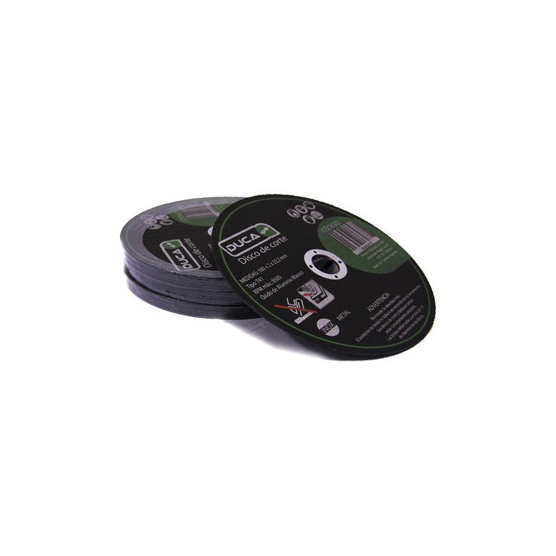 Disco Corte 180 X 1,6 X 22,2 Inoxidable Metal Caja 50 Unid.