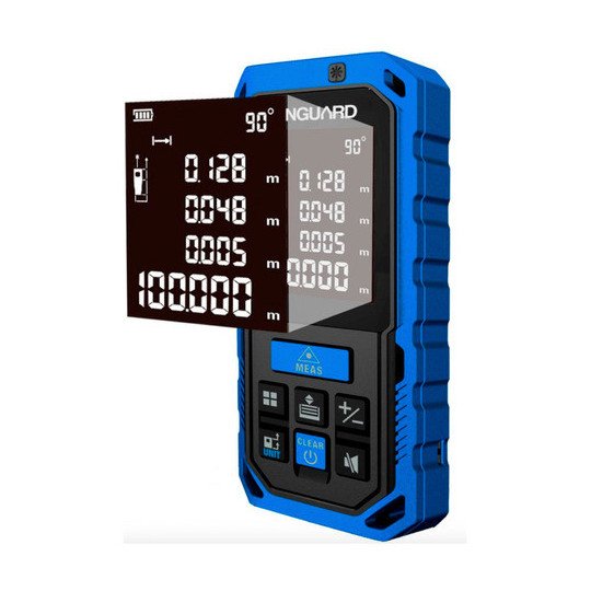 Medidor Distancia Volumen Laser Vanguard Funda Y Cable Usb