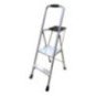 Escalera Plegable Aluminio 57 Cm 95 Kg 2 Peldaños Hogar Fema