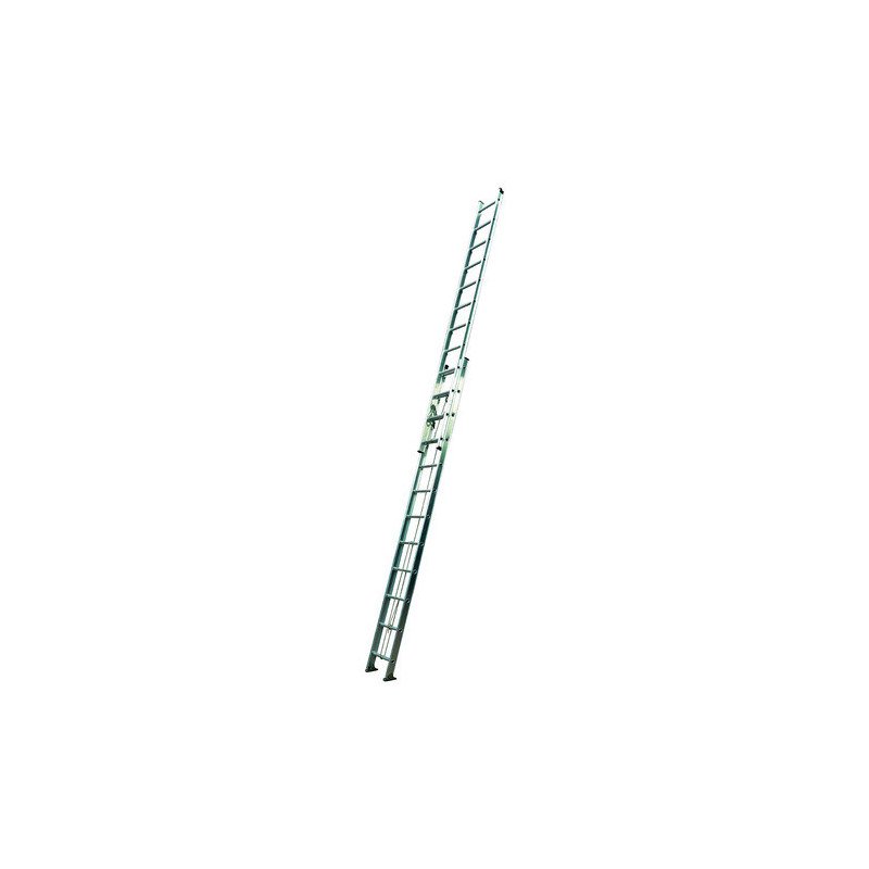 Escalera Extensible Aluminio 20 Peldaños 3,14 / 5,28mt 150kg