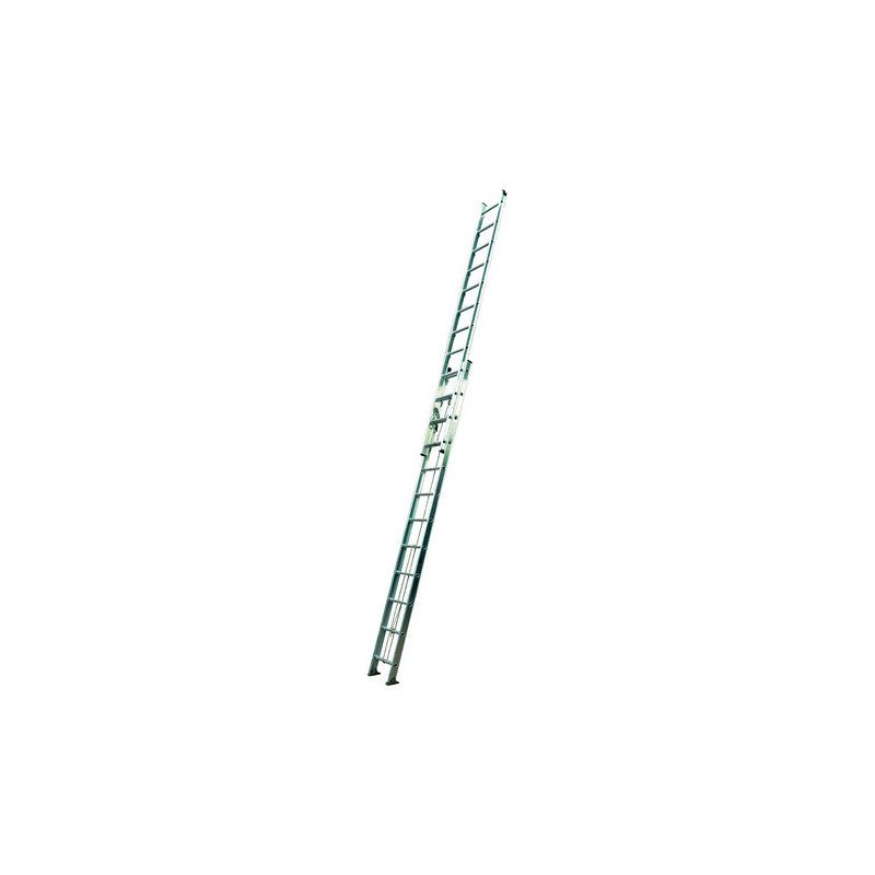 Escalera Extensible Aluminio 28 Peldaños 4,36 / 7,72mt 150kg