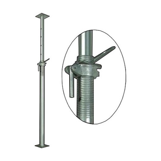 Puntal Ajustable Acero Galvanizado Marca Fema