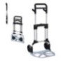 Carro Plegable Zorra Carrito Aluminio 2 Ruedas 200 Kg Fema