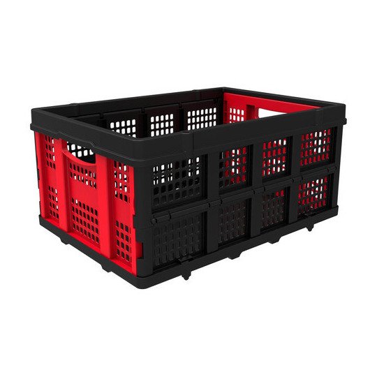 Canasto Plastico Organizador Plegable Y Apilable Hasta 25kg