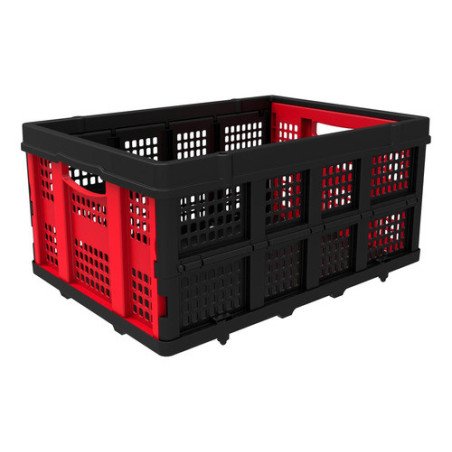 Canasto Plastico Organizador Plegable Y Apilable Hasta 25kg