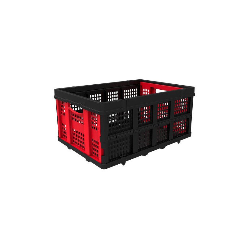 Canasto Plastico Organizador Plegable Y Apilable Hasta 25kg