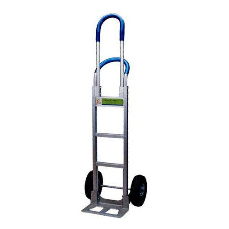 Zorra Carro Aluminio Reforzada 200kg Neumaticos Doble Manija