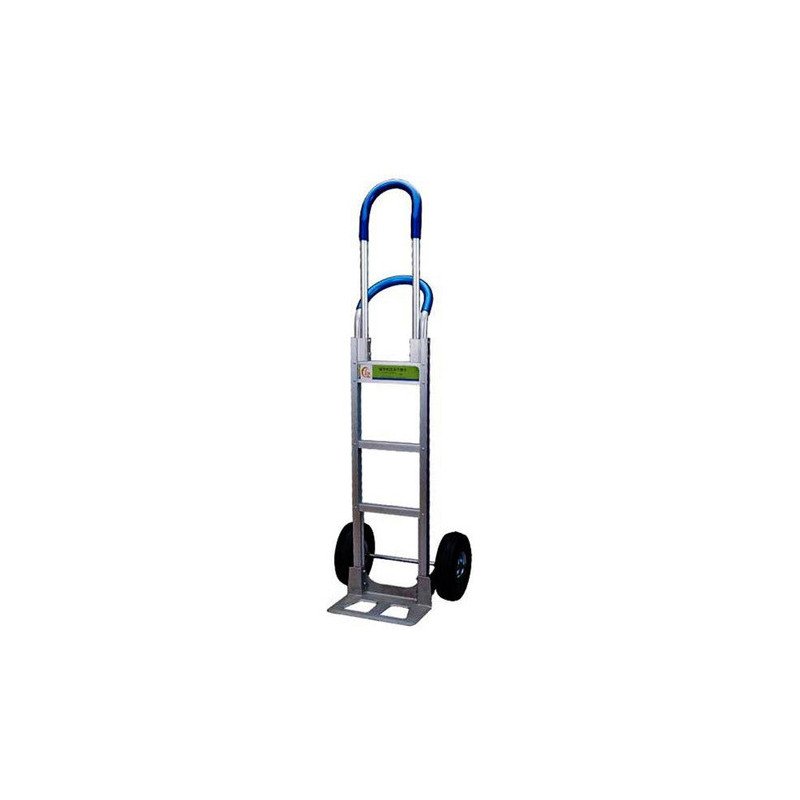 Zorra Carro Aluminio Reforzada 200kg Neumaticos Doble Manija