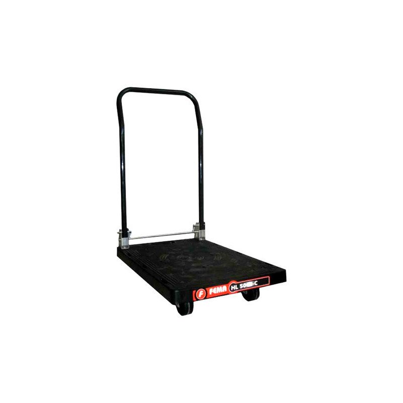 Carro Taller Plano Manija Plegable 4 Ruedas Bandeja 38x60 Cm
