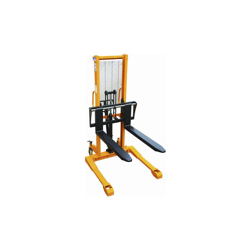 Apilador Transpalet Ajustable Fema 1500 kg Altura Izado 3 Mts