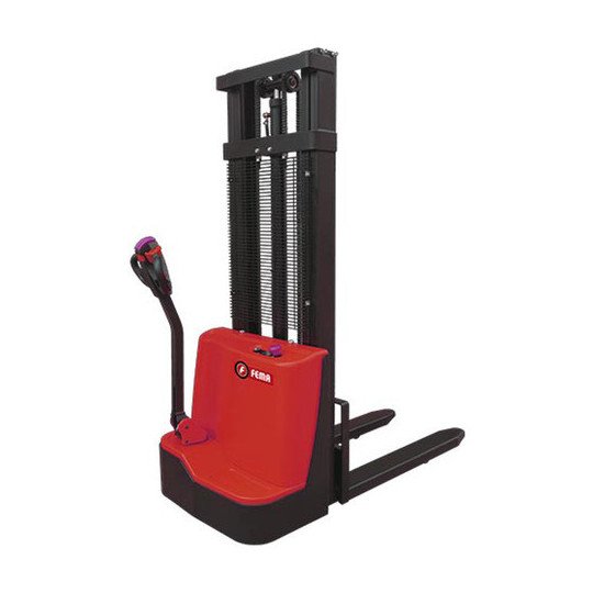 Apilador Transpalet Batería Fema 1500 Kg Alzada 3m C / Freno