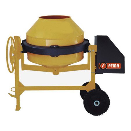 Hormigonera Mezcladora Fema 400lt Motor 2hp Trifásico Ruedas