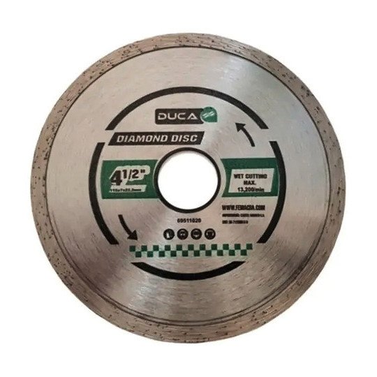 Disco Marca Duca Diamantado 115 X 22,23 Mm Segmentado