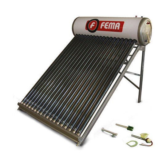 Termotanque Solar Calefon Fema 200 Litros 4 O 5 Personas