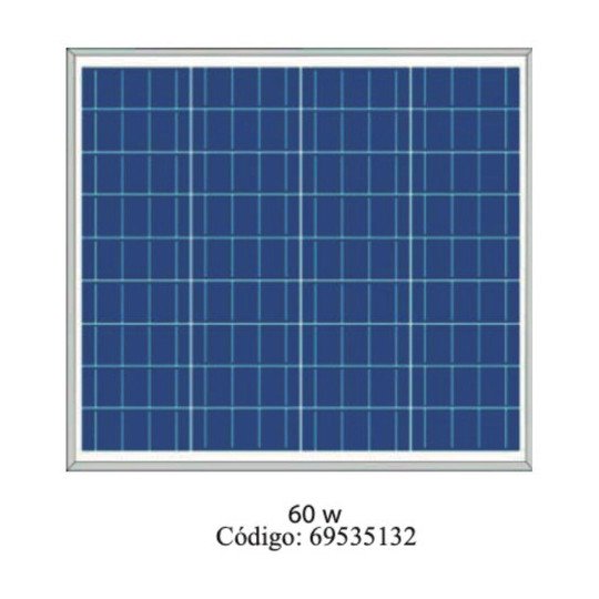 Panel Solar Plm 060 P 36 60w Paneles Solares Fema