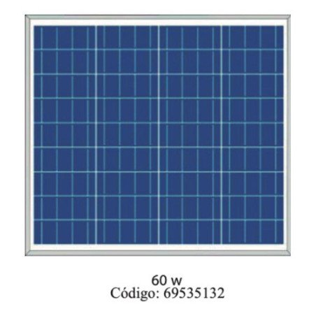 Panel Solar Plm 060 P 36 60w Paneles Solares Fema