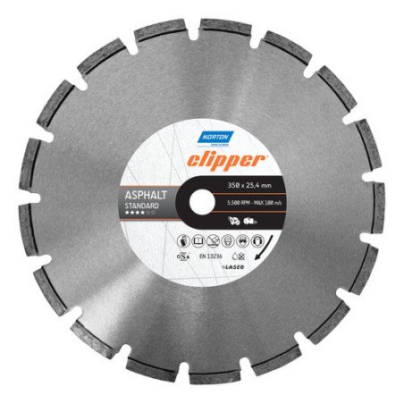 Clipper Cs401 Segmentado Para Asfalto 350 X 8,0 X 25,4
