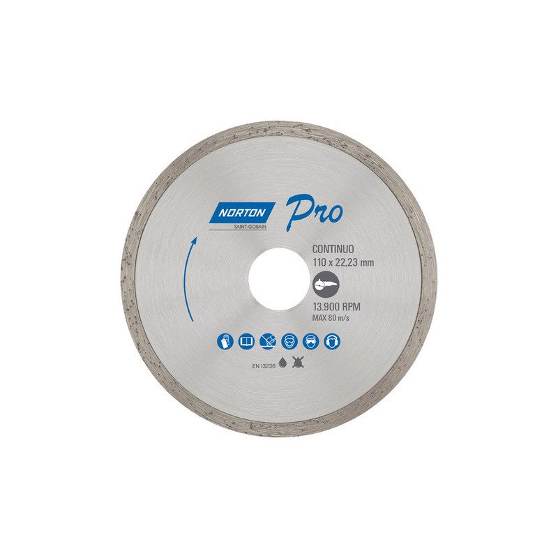 Disco Diamantados Linea Pro Medida 180x7,5x22.2 Segmentado