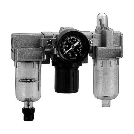 Filtro Regulador Lubricador Duca Aire 1/ 4 Incluye Manómetro
