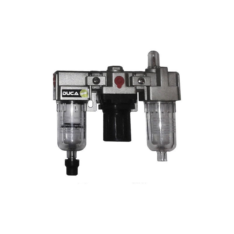 Filtro Regulador Lubricador Aire Marca Duca 1 / 4 Neumatico