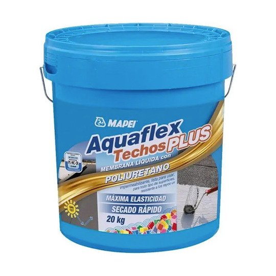 Membrana Liquida Aquaflex Techos Plus Blanco 5kg