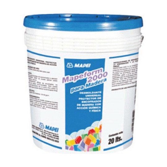 Protector De Encofrados De Madera Desmoldante Mapeform 20l