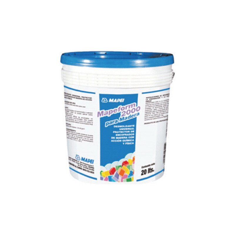 Protector De Encofrados De Madera Desmoldante Mapeform 20l