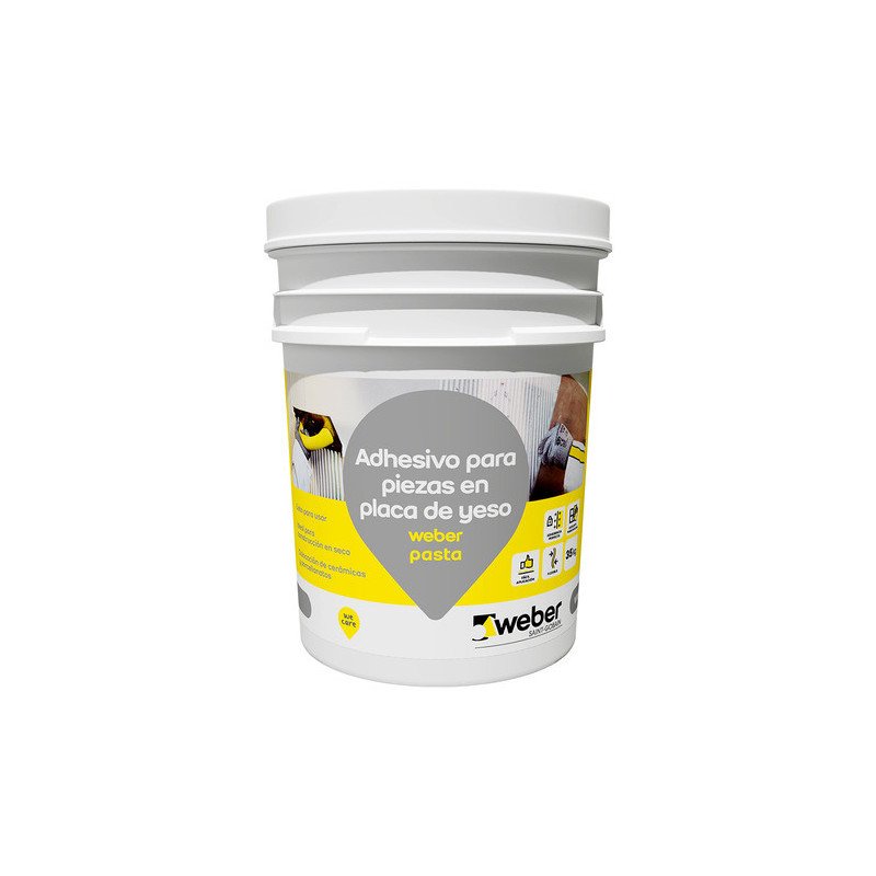 Weber Pasta 35 Kg Blanco Hueso