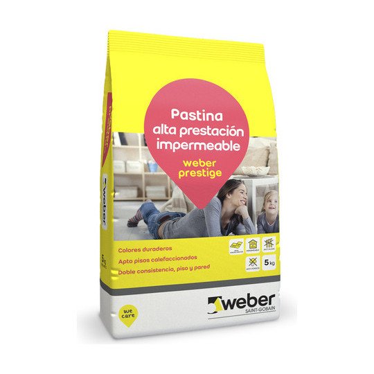 Weber Prestige Caja Exhibidora 4 Unidades X 5kg 20 Kg
