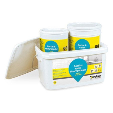 Weber Epoxi Plus Pastina Bicomponente Antiácida 3 Kg